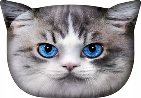 Puha macskapárna Bertoni betéttel 34x24 cm Luna macska mintával