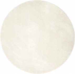 Kerek Szőnyeg Extra Puha Krém Hálószoba Nappaliba Amazing átm. 100 cm