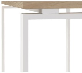 Íróasztal tölgyfa dekoros asztallappal 60x120 cm Sign – Tvilum