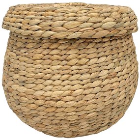 Arona Kosár, vízi jácint, natúr ø30x26,5 cm