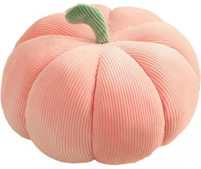 PUMPKIN sütőtök formájú díszpárna 35 cm,, rózsaszín