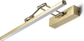 RENDL FRIDA 46 fali lámpa antikolt sárgaréz 230V LED 8W 3000K