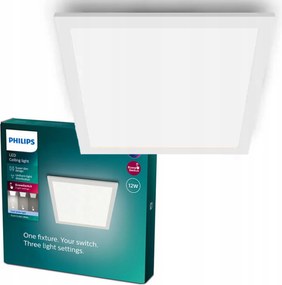Plafon Led panel Mennyezeti lámpa Touch 12W 4000K 30cm Tompítható Philips