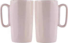 Rózsaszín agyagkerámia bögre szett 2 db-os 330 ml Fuori – Vialli Design