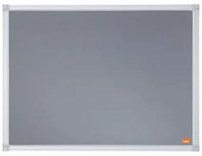Üzenőtábla, alumínium keret, 60x45 cm, NOBO Essentials, szürke (VN5681)