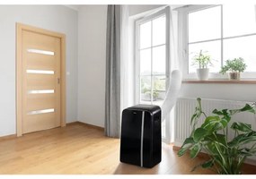 Sencor - Intelligens mobil klíma 3in1 1450W/230V 12000 BTU Wi-Fi fekete + távirányító