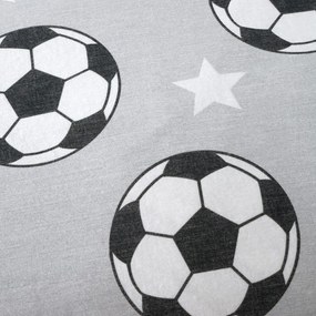 Egyszemélyes flanel gyerek lepedő 90x190 cm Football Stars – Catherine Lansfield