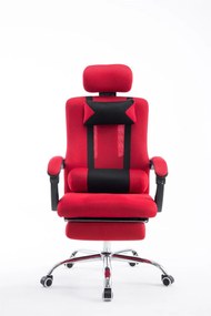 Fellow szövet irodai forgószék, dönthető háttámlával, lábtartóval, állítható fejtámlával