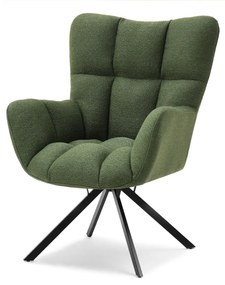 Fotel Kikino X (zöld + fekete). 1110138