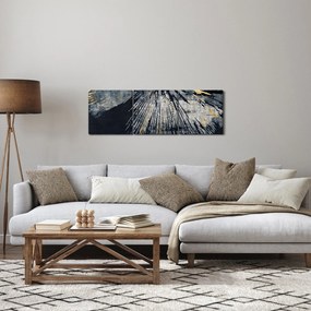 Kép - Absztrakció (órával) (90x30 cm)