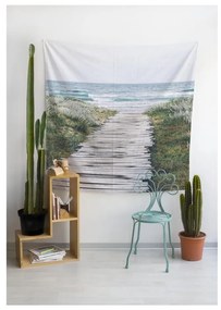 Beach Way mikroszálas faliszőnyeg, 140 x 140 cm - Really Nice Things