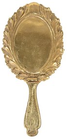 Vintage kézi tükör arany színű