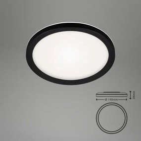 Briloner 7150-415 - LED Mennyezeti lámpa SLIM LED/12W/230V á. 19 cm