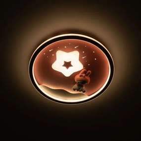 Brilagi - LED dimmelhető gyerekszobai mennyezeti lámpa BUNNY LED/83W/230V 3000-6000K + távirányító