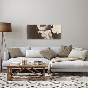Kép - Vintage fotó egy nőről (120x50 cm)