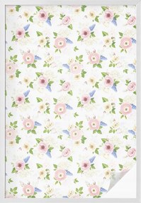 Szélvédőfólia Ablakvédő Virágmintás 100x146 cm