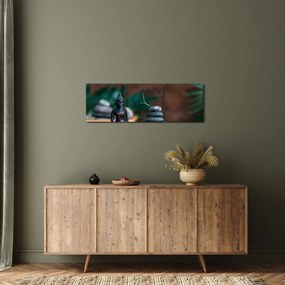 Kép - Egyensúly (órával) (90x30 cm)