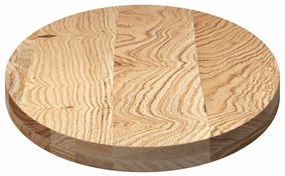 tömör akácfa ovális alakú asztallap 100 x 50 x 4 cm