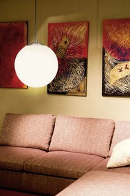 EGLO 85261 RONDO Modern Függesztett Lámpa Fehér, Nikkel E27 IP20