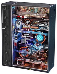 RoboTime - 3D mechanikus Üveggolyó pálya puzzle Múltbéli város