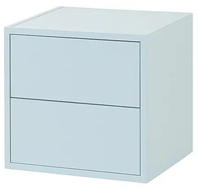 Boxie 2 fiókos fali szekrény 40x40x37 cm kék