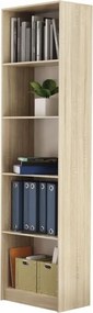 R50 polcos szekrény, könyvtartó, sonoma