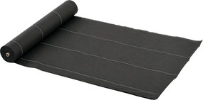 Outsunny Gyomellenes Szövet 2x50 m Gyomgátló Szövet Gyomellenes Geotextil Háló Gyomok Ellen 100 g/m² Kert Terasz Patio Fekete | Aosom