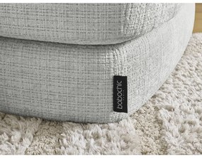 Világosszürke zsenília lábtartó Leonore – Bobochic Paris