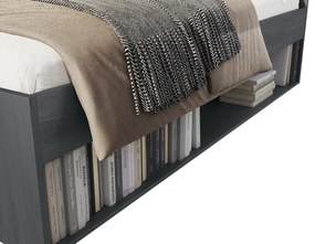 Franciaágy 180 cm Afrodita Typ 52 (tárolóhellyel) (karbon tölgy) . 1108225