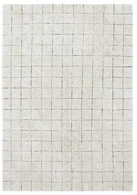 Krémszínű mosható kézi szövésű pamut szőnyeg 120x160 cm Mosaic – Lorena Canals