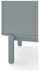 Kék-szürke magas komód 100x120 cm Corvo – Teulat