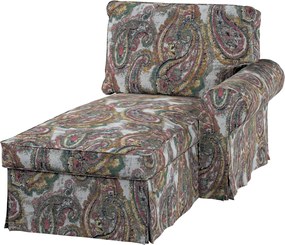 Ikea Ektorp jobb oldali sezlonhuzat, narancssárga