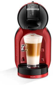 Krups Kávéfőző, Dolce Gusto Mini Me, 1500 W, 15 bár, 0.8 L tároló űrtartalma, piros, fekete