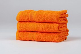 SOFT fürdőlepedő 70x125 cm narancssárga, 100% pamut