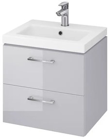 Cersanit - SET szekrény + mosdó, szürke fényű, LARA COMO 50, S801-212