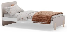 Krémszínű borovi fenyő gyerekágy 90x190 cm Nora – Marckeric