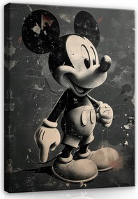 Ifjúsági Gyerekszoba Vászonkép Egér A Falra 100x70