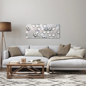 A 3D absztrakció képe (120x50 cm)