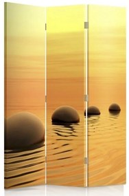 Gario Paraván Gömb alakú Zen kövek Méret: 110 x 170 cm, Kivitelezés: Forgó paraván 360°