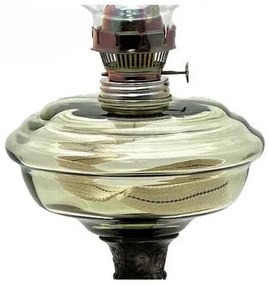 Petroleumlámpa BOHUMILA 54 cm erdei zöld