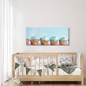 Cupcakes képe (120x50 cm)