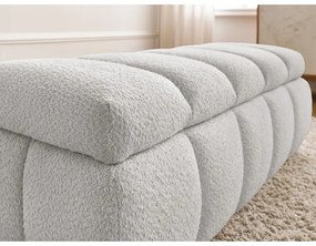 Világosszürke buklé pad – Bobochic Paris