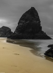 Poszter 20,5x28,4cm Bedruthan Steps Cornwall tengerpart 2, Assaf Frank