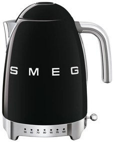 SMEG VÍZFORRALÓ, retro, állítható hőmérséklet, fekete