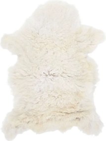 vidaXL krémszínű báránybőr (60-70) x (90-100) cm