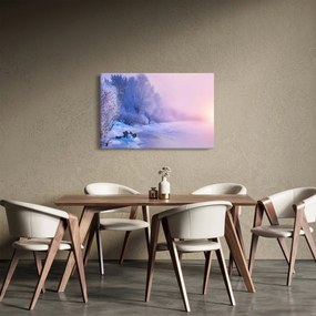 Kép - Befagyott folyó (90x60 cm)
