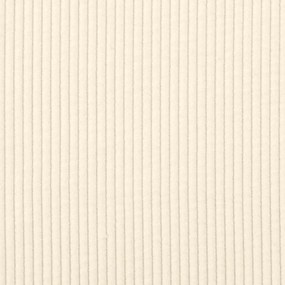 krém kordbársony szövet loveseat kanapé 109 cm