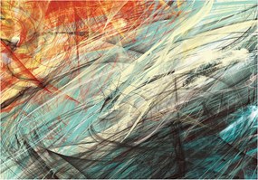 Fotótapéta Absztrakt 3D fraktál dinamika színenergia 416x290 +ragasztó