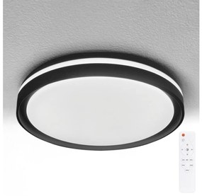 Brilagi - Dimmelhető LED lámpatest NAOMI LED/48W/230V 3000-6500K átm. 39 cm fekete + távirányító