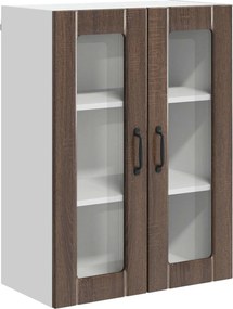 vidaXL Konyhaszekrény Barna Tölgy 60 x 31 x 80 cm Faanyag